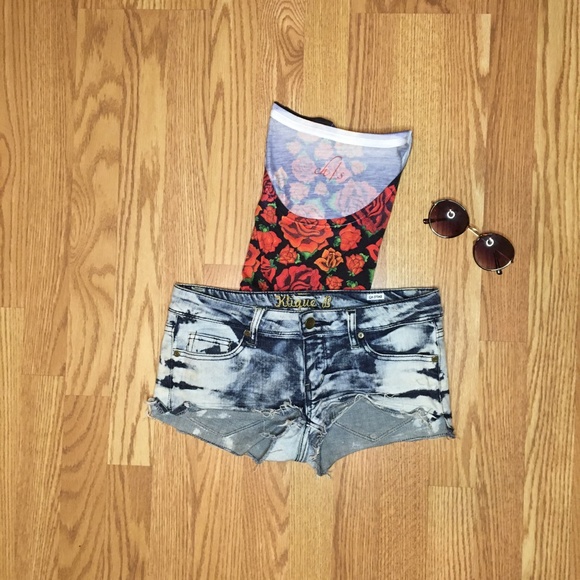 Klique B Jeans Shorts - Picture 2 of 8
